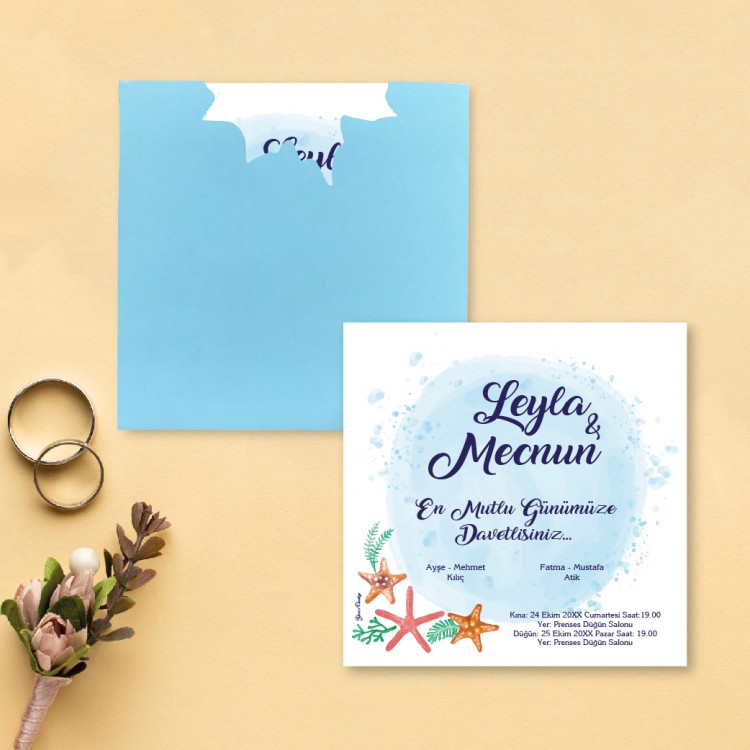 Beren Kare Davetiye 0751 - Detay Görseli 7